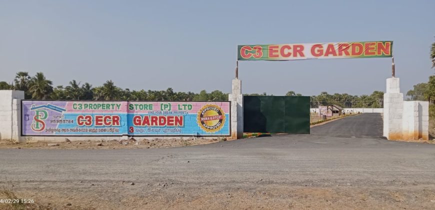 C3 ECR Garden | Koonimedu | Near Pondicherry | Starts from ₹11.50 Lakhs